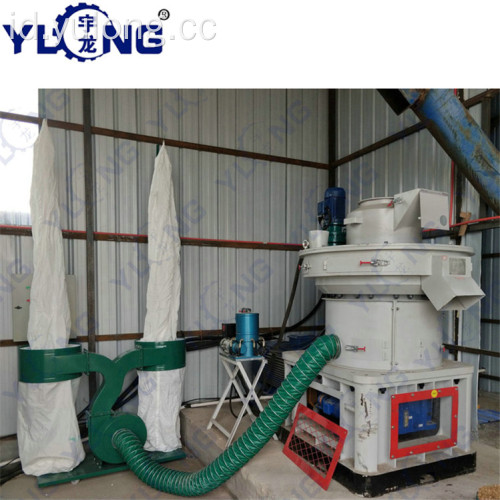 YULONG XGJ560 mesin pembuat pelet kayu Poplar